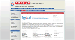 Desktop Screenshot of antech.org.uk