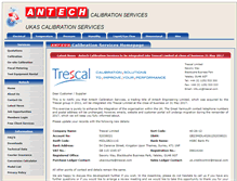 Tablet Screenshot of antech.org.uk