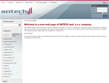 Tablet Screenshot of eshop.antech.cz
